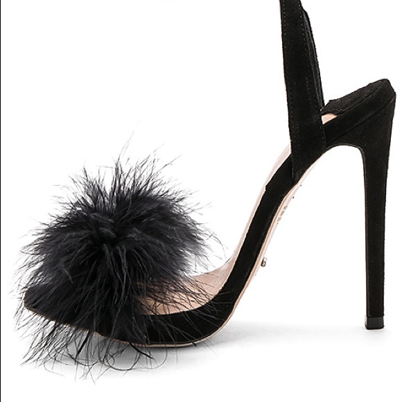 Tony Bianco Avery Heel Black Kid Suede - Picture 7 of 9